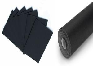 Quality Degradable One Side Coated Black Paper Roll from 110gsm to 600gsm wholesale