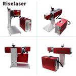 20W 30W 50W 70W Small Portable Fiber Laser Marking Machine Can Cola Desktop