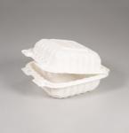 500ml 17oz Disposable Corn Starch Tableware Biodegradable CPLA Lunchbox