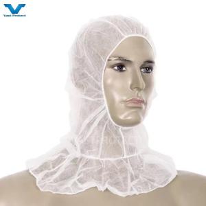 Quality Disposable Polypropylene Ninja Astronaut Balaclava Cover Head Hood For Space Protection wholesale