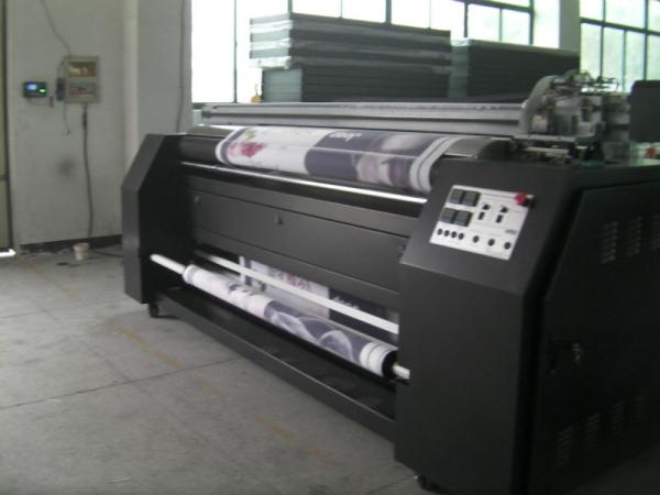 Sublimation Poly Knitted Textile Large Format Plotter Print Digitally Landscape