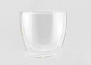 Quality Handle Made Double Wall Espresso Cups , Insulated Drinking Mugs Custom Logo wholesale