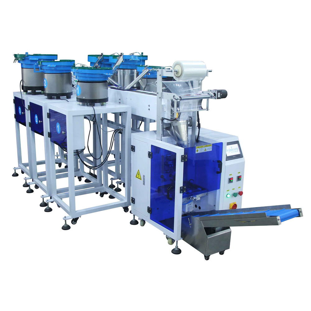 Automatic Screw Counting Packing Machine Furniture Part Nut Bolt Nail Fastener Screw Packing Machine