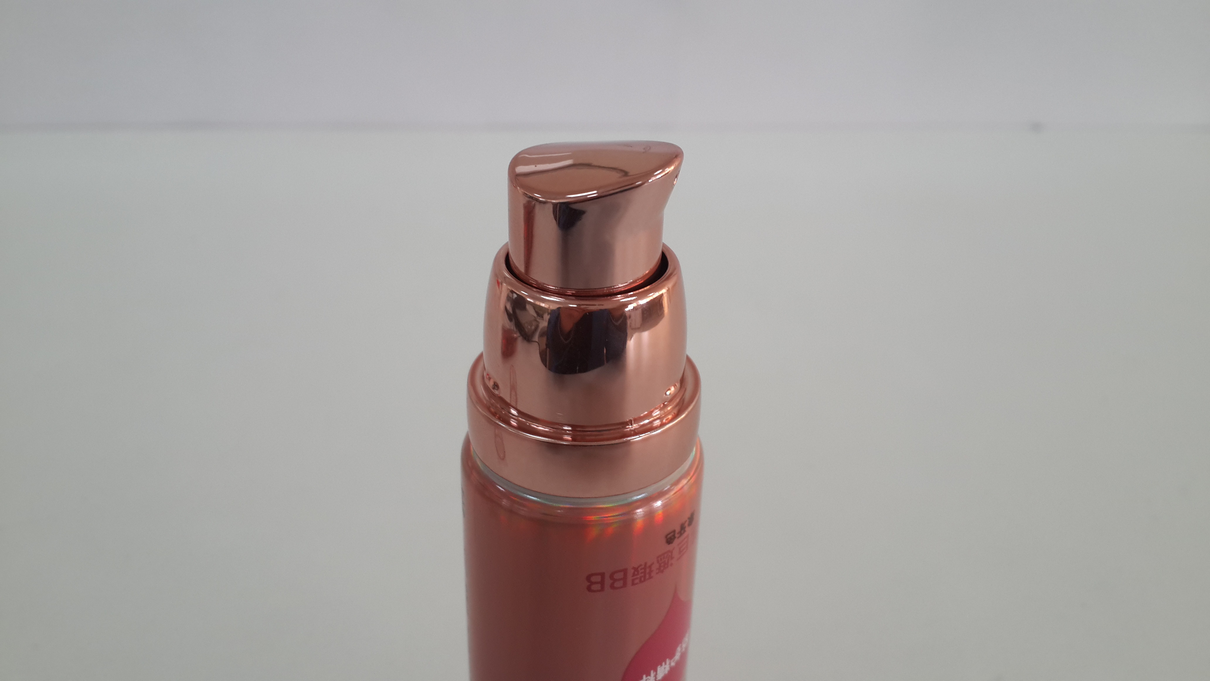 Airless Vacuum Pump Tube For Cosmetics , Plastic Holographic Aluminum Laminated Tubes With Laser Film Material
