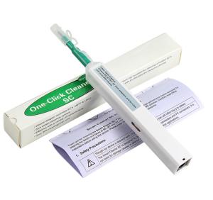 Quality One Click Cleaner Fiber Optic Cable Tools Fiber Cleaning Pen PVC Material wholesale