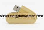 High-speed Wooden Swivel USB Flash Drives, Wood USB Memory Sticks, USB3.0