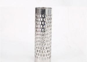 Quality Aluminum Round Hole Iso Decoiling Perforated Round Steel Tubing wholesale