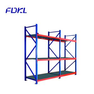 Quality Medium Duty Metal Warehouse Shelving , Vertical Pallet Rack Shelving wholesale