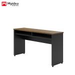Company staff training desk with adjustable height legs, long strip office desk