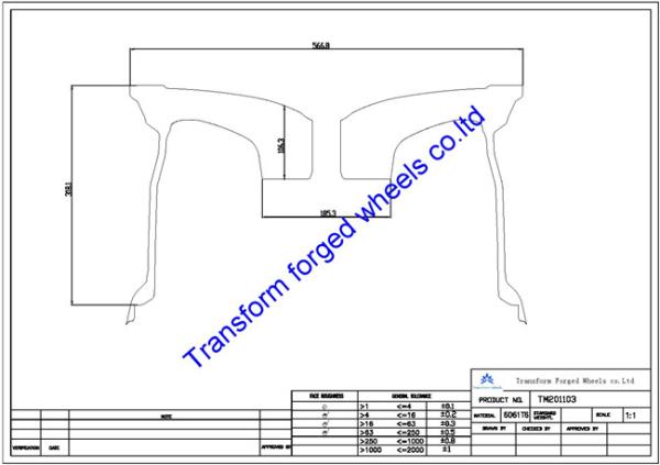 TM201103 20X11 inches forged wheels monoblock wheels blanks Dimple style barrel
