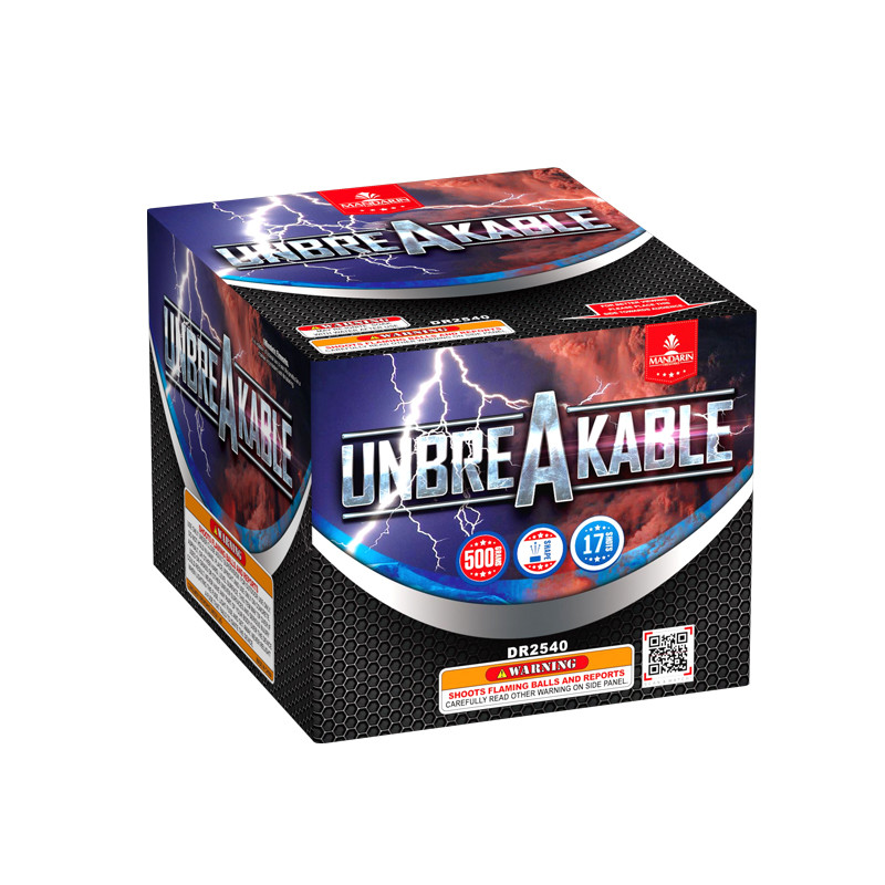 Whole Sales 17 Shots 500G New Item Unbreakable Cake Fireworks