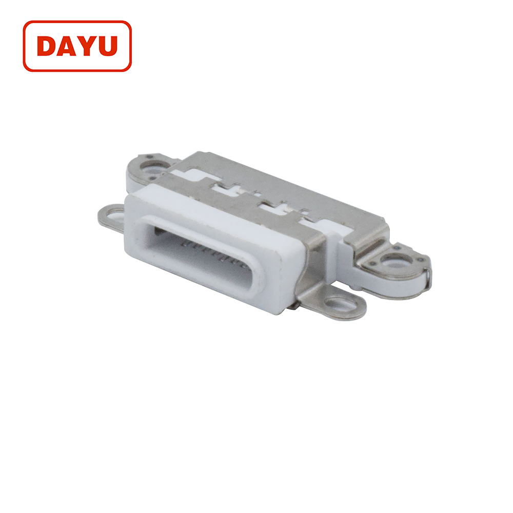 Waterproof Iphone 7 Lightning Connector 10 Pin SMT For PCB Board