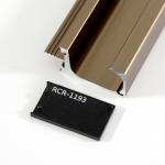18mm Thinckness Furniture Hardware Aluminum Cabinet Handles