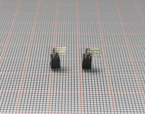 Quality Terastor Round hole socket/Female Header 1.27mm 2*3P Double bend 90 degrees wholesale