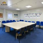 PU / EPS Sandwich Panel House Prefab Container Office Fast Assembly Recyclable