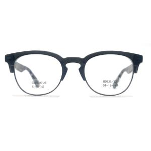 Quality BD131 Retro Round Acetate Metal Glasses wholesale