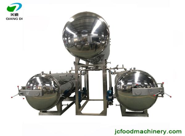 industrial semi-automatic electric autoclave sterilizer machine for bottles