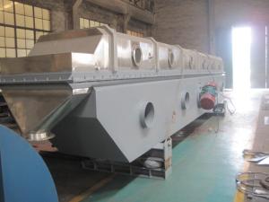 Quality Salt Granulator Vibrating Fluid Bed Dryer Machine Mirror Polish High Thermal Efficiency wholesale