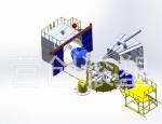 Carousel Rotomolding Machine/Rotational Molding Machine For Hollow Plastics