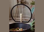 Lightweight Aluminum Pancake Pan 12Inch With Non Stick Coating Black