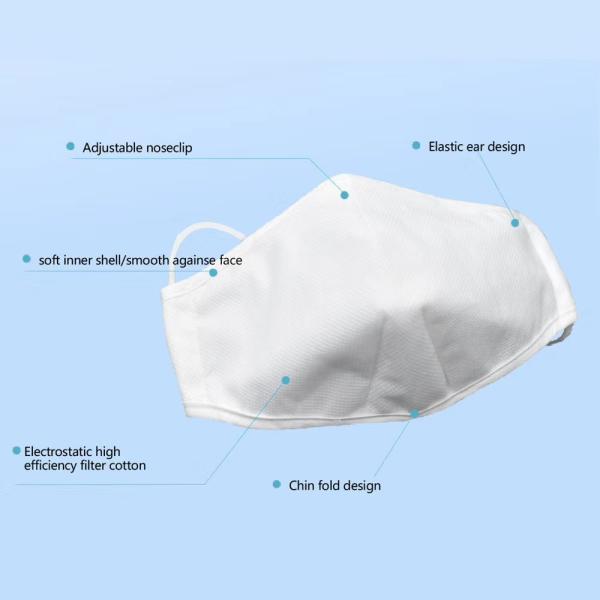 Cheap NIOSH Approved N95 Face Mask , N95 Respirator Mask For Daily Use Protection for sale