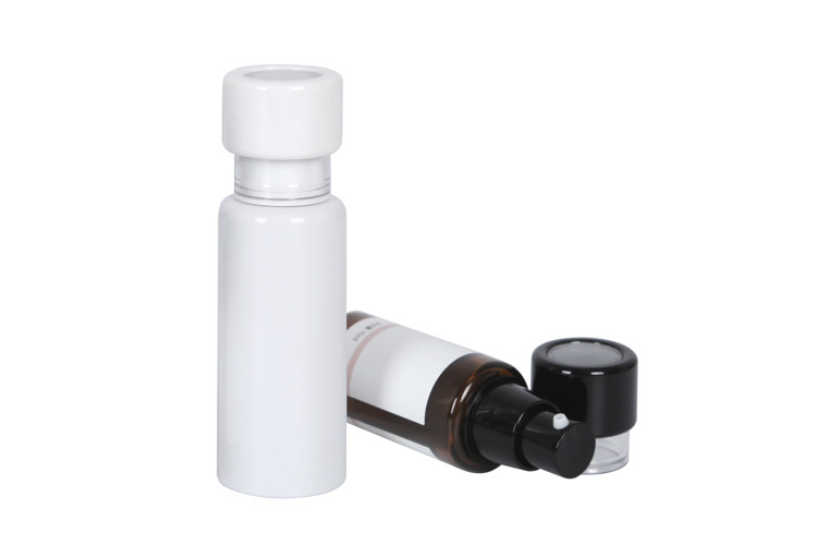 PETG Color Customized Airless Pump Bottles For Cosmetics