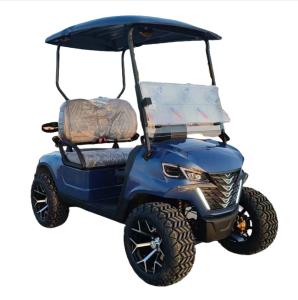 Quality Lifted Golf Cart 2 Passengers 4 Wheel Battery Operated High Performance Sightseeing Vehicle wholesale
