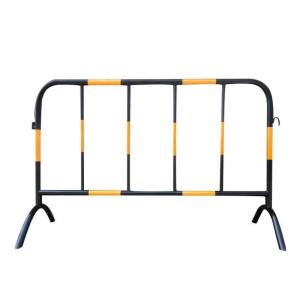 Quality 39'' Portable Crowd Control Fencing Barricade 200mm Galvanized Pipe wholesale