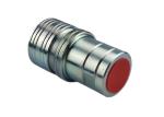 NBR BSPP Shut Off Hydraulic Quick Connect Couplings