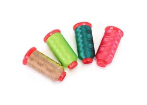 Quality Elastic Fire Resistant Sewing Thread 100% Polyester Low Elongation wholesale
