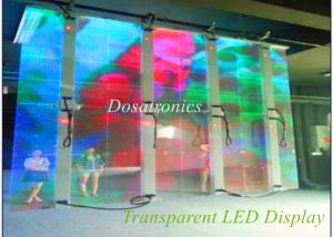 Quality SMD 3535 1R1G1B P12mm Transparent LED Display Big Led Screens wholesale