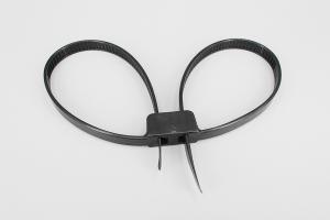Quality DEMOELE Black and white Handcuffs Cable Ties With High Tensile Strength wholesale