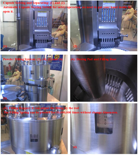 Full Automatic Hard size 0 Capsule Filling Machine China Manufacturer Price