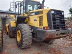 Second Hand Front Komatsu Compact Wheel Loader WA380-6 A/C Cabin 2014 Year