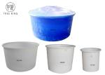 5000 Litre Open Top Cylindrical Tank PE Rigid Round Raised Preformed Koi Pond