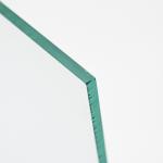 Curved Tempered Thermal Tinted Float Glass Panels TPS Toughened Safety Building