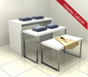 Quality Wooden Display Stand for Promotion of Garment wholesale