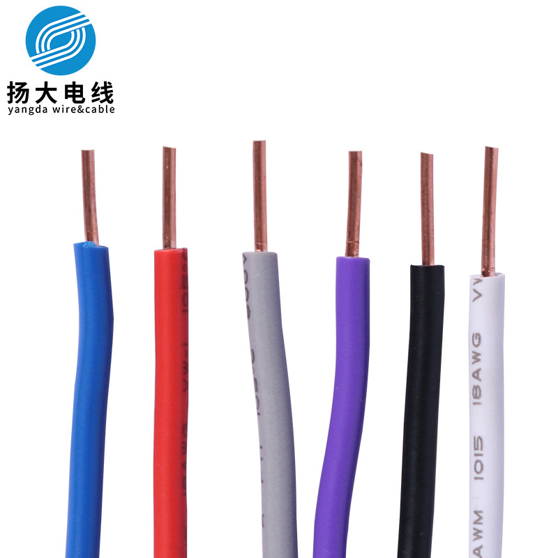 ul factory Awm Ul1061 sr-pvc insulated and tinned copper stranded heat resistant wire cable