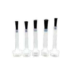 Quality PP Bristle Nail Polish Brush Cleanup Durable Flat Arc Top wholesale