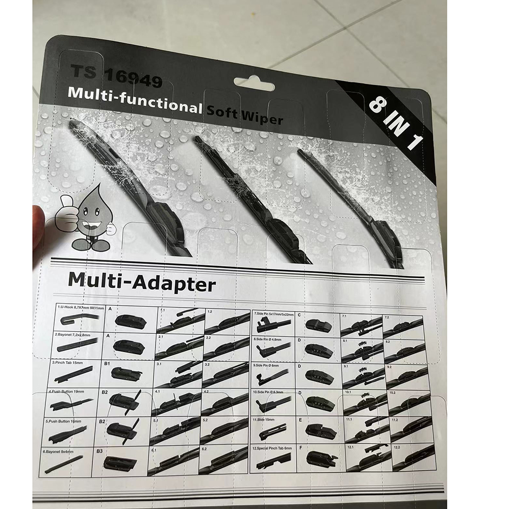 ABS Plastic Adaptor Universal Windshield Wiper for Cold and Warm Weather Reliability