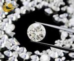 High Purity Precious Lab Grown Synthetic Diamonds / Cultivated Diamonds Wear