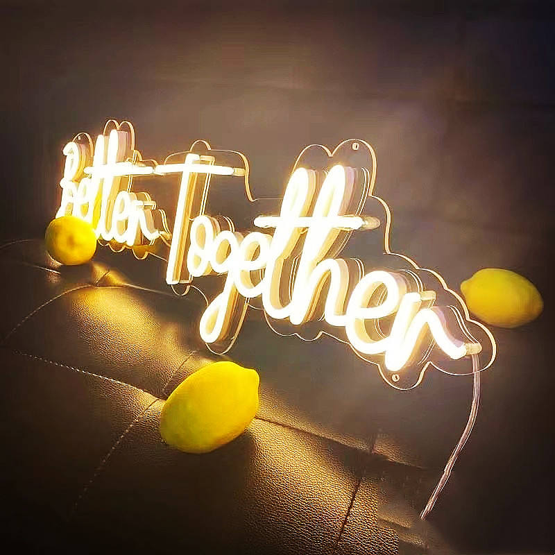 Hot Selling Led Sign Light Outdoor Indoor Led Neon Light Sign Custom Logo