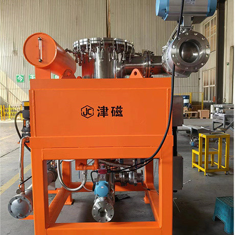 Pipeline Slurry Permanent Wet Magnetic Separator Ceramic Chemical Raw Materials