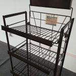 Retail Shelf Display Rack , Supermarket Display Shelf BSCI Certification