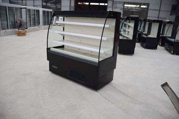 Defrosting R290 660mm Refrigerated Open Display Fridge