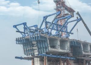 Quality Safety Reusable Cantilever Form Traveller High Strength For Concrete Construction wholesale