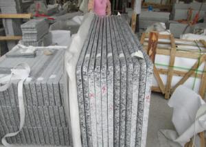 Quality Polished Granite Grave Slabs , Grey Slovakia Style Headstone Markers Granite wholesale