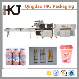 Quality 220V 22KW Automatic Shrink Wrap Machine / Snacks Packing Machine 7250*1190*1650mm wholesale