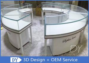 Quality Glass Wooden Jewellery Display Counter / Jewellery Shop Fittings wholesale