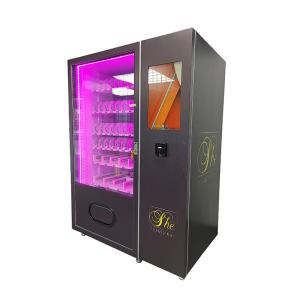 Quality Shopping Mall Beauty 22'' Touch Screen Nail Eyelash Vending Machine with Coin Bill Acceptor wholesale